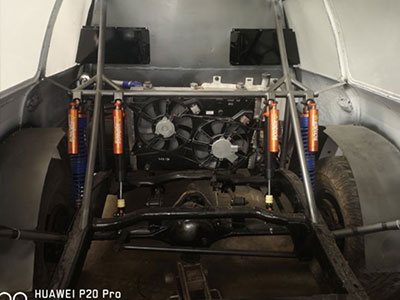 越野場地賽賽車改裝霸哥氮?dú)鉁p震器升高9寸10寸11寸12寸案例