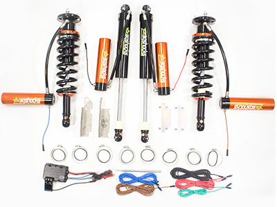 福特ranger減震器-皮卡小猛禽ranger氮?dú)鉁p震器-升高改裝案例